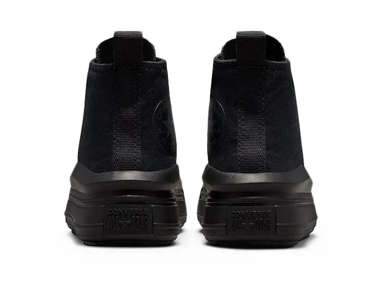 Zapatilla Converse Chuck Taylor Move Plataforma Niños Mono Negro