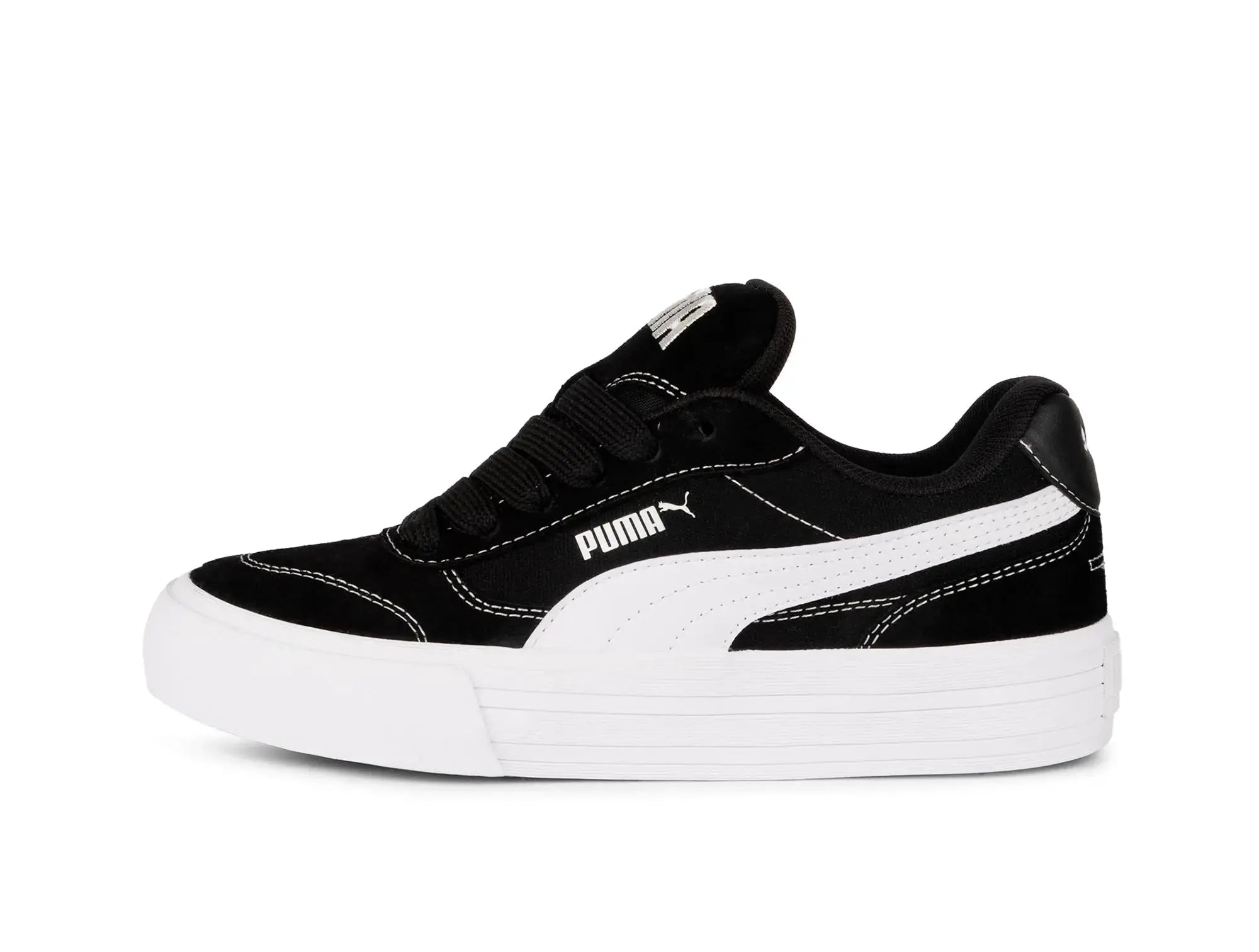 Zapatilla Puma Cc Park Vulc Cadete Negro