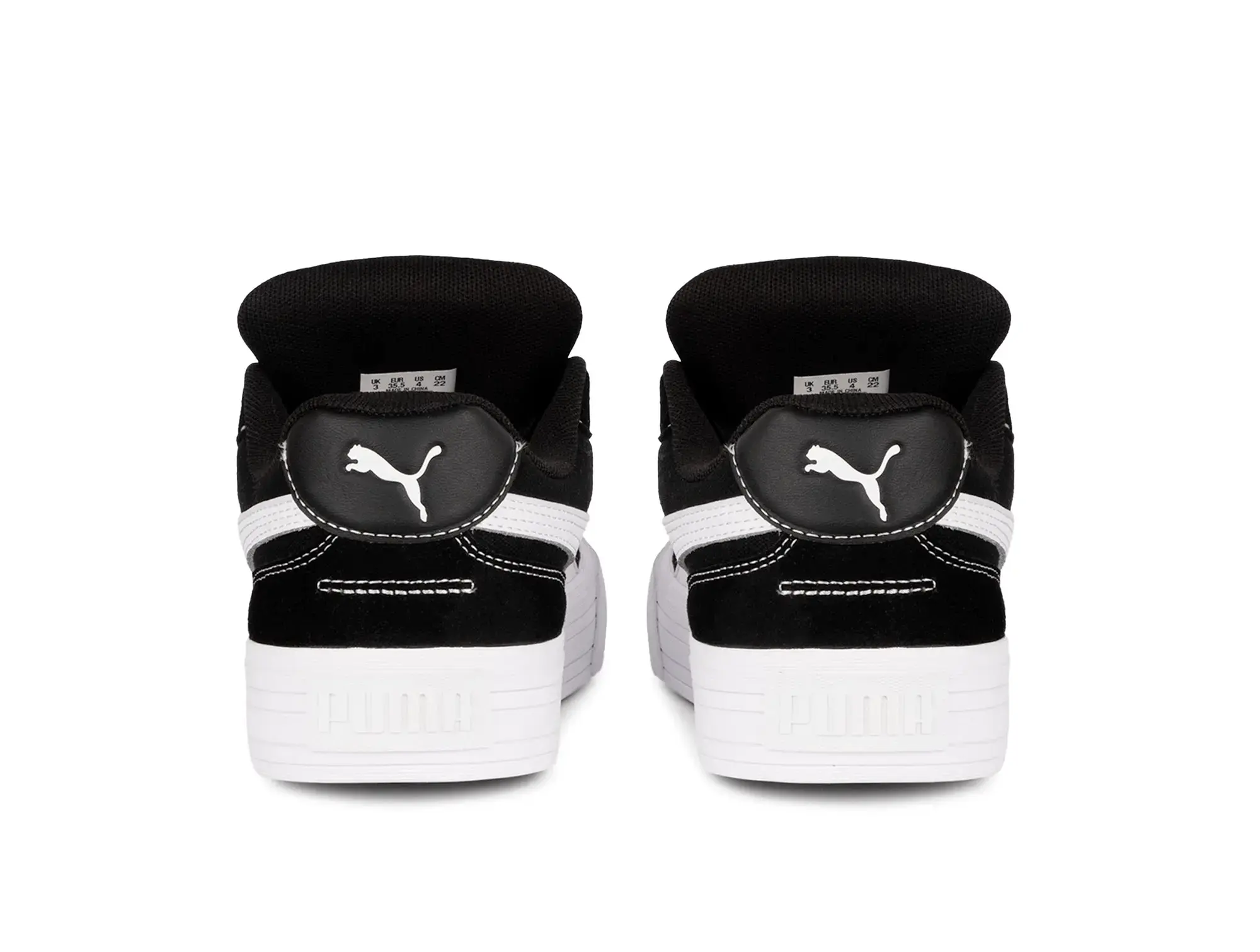 Zapatilla Puma Cc Park Vulc Cadete Negro