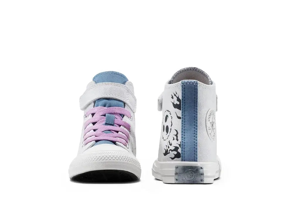 Zapatillas Converse Naruto Chuck Taylor 1V Hi (Sasuke) Niños Gris