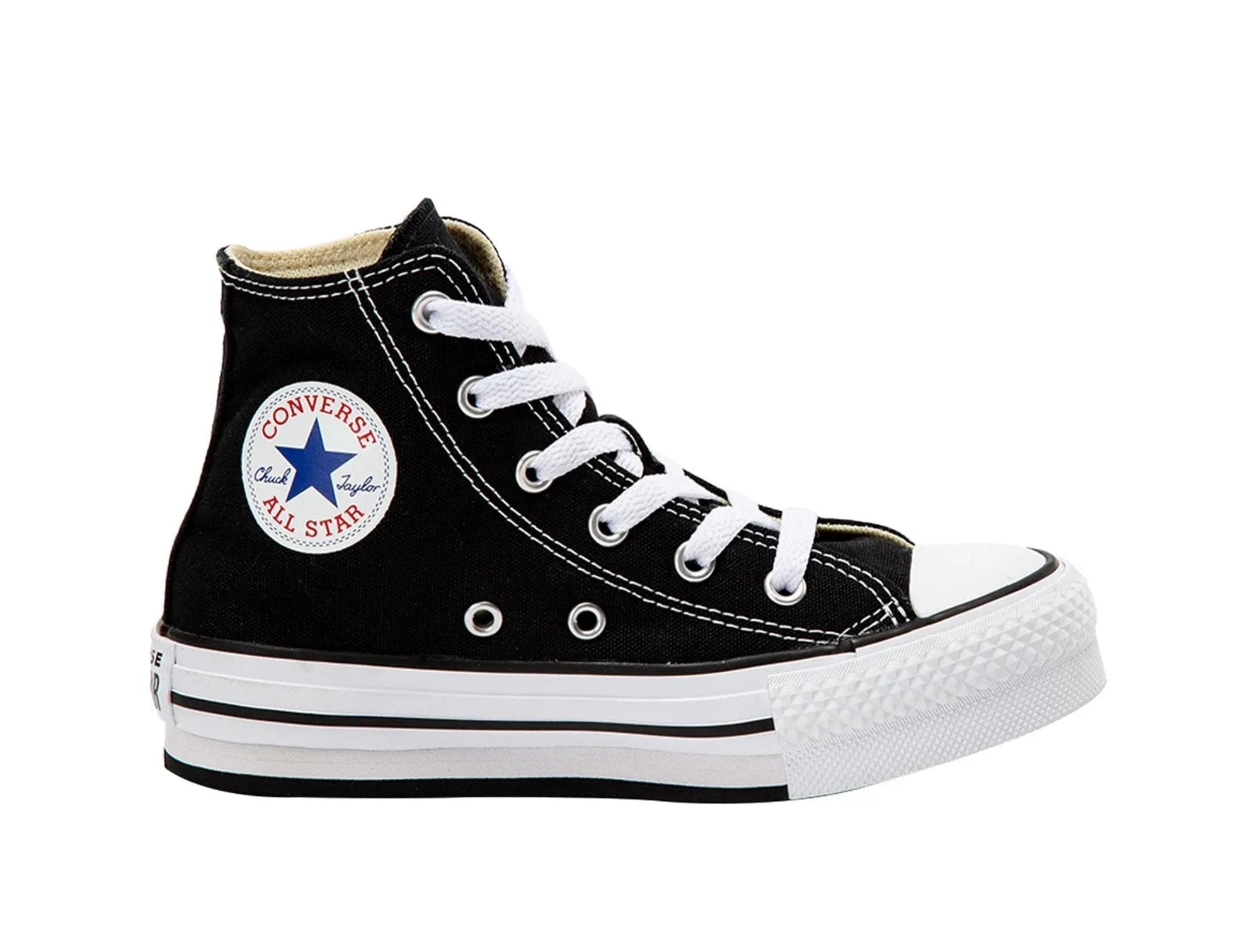 Zapatilla Converse Chuck Taylor Eva Lift Niños Negro