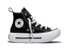 Zapatilla Converse Double Stack Niños Negro