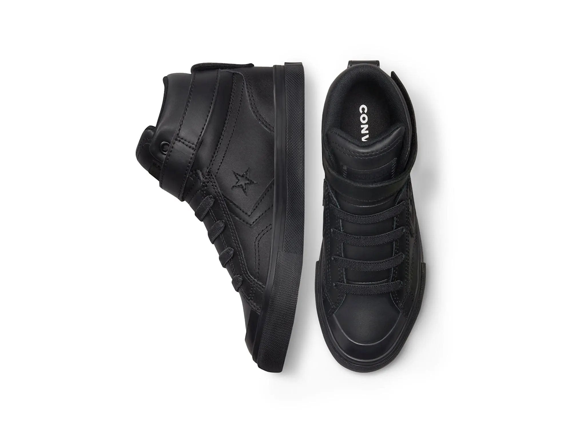 Zapatilla Converse Pro Blaze Strap Niños Mono Negro