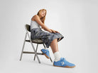 Zapatilla Converse Run Star Trainer Mujer Azul - Blanco - Suela Gum