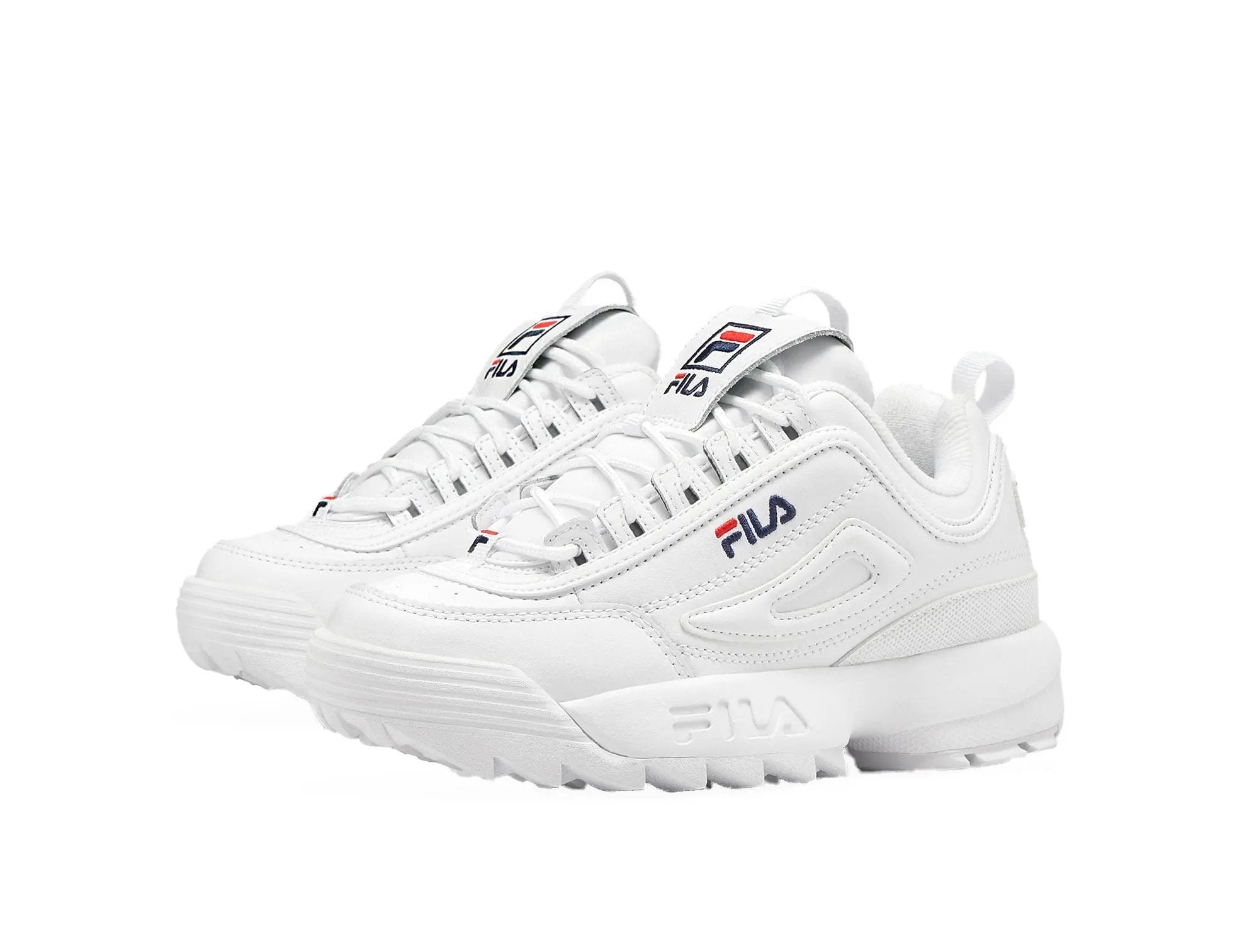 Zapatilla Fila Disruptor II Premium Mujer Mono Blanco