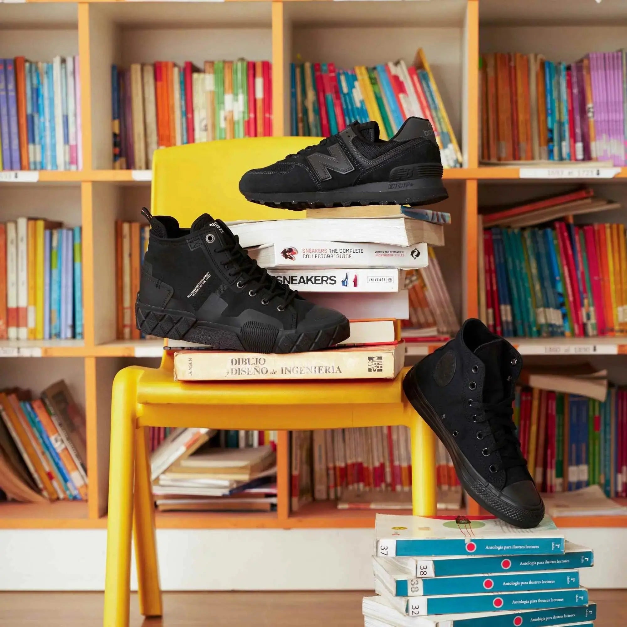 Zapatilla New Balance 574 Hombre Negro