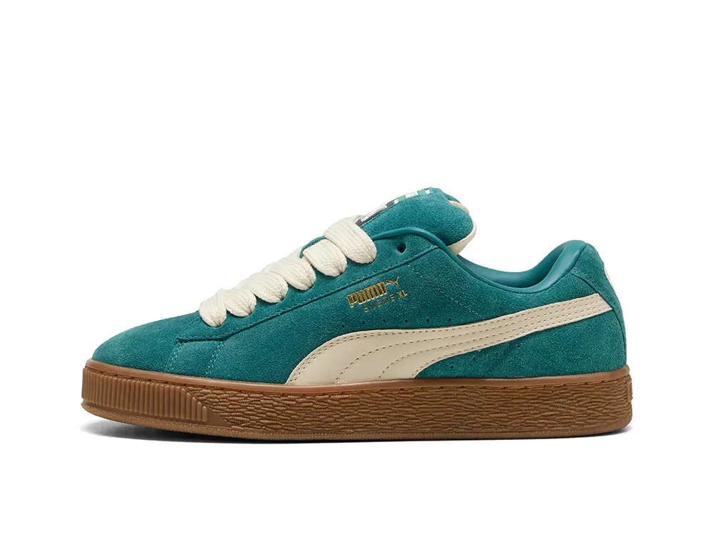 Zapatilla Puma Suede Xl Hombre Verde