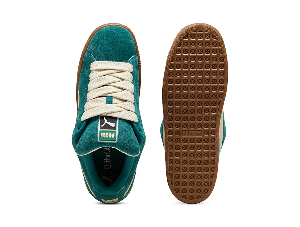 Zapatilla Puma Suede Xl Hombre Verde