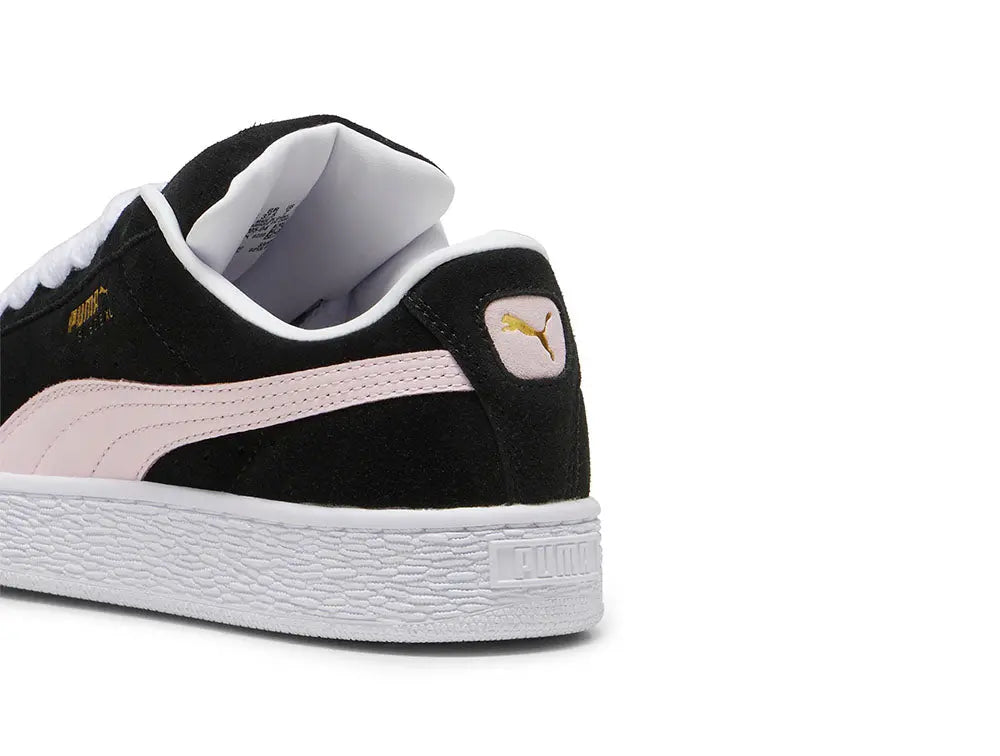Zapatilla Puma Suede XL Mujer Negro-Rosado