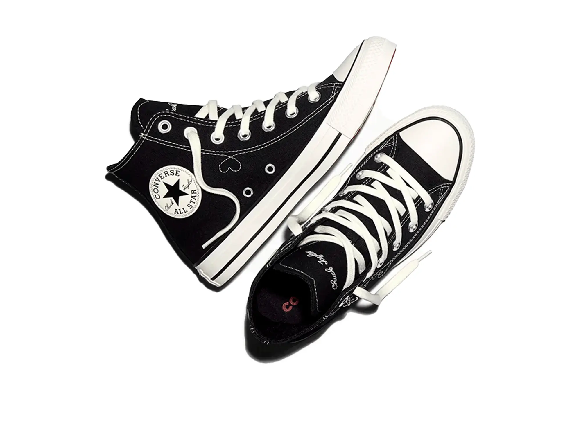 Zapatillas Converse Chuck Taylor Hi (San Valentin) Mujer Negro