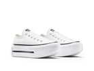 Zapatillas Converse Chuck Taylor Lift Double Stack Mujer Blanco
