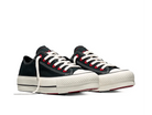 Zapatillas Converse  Chuck Taylor Lift Hi (San Valentin) Mujer Negro-Rojo