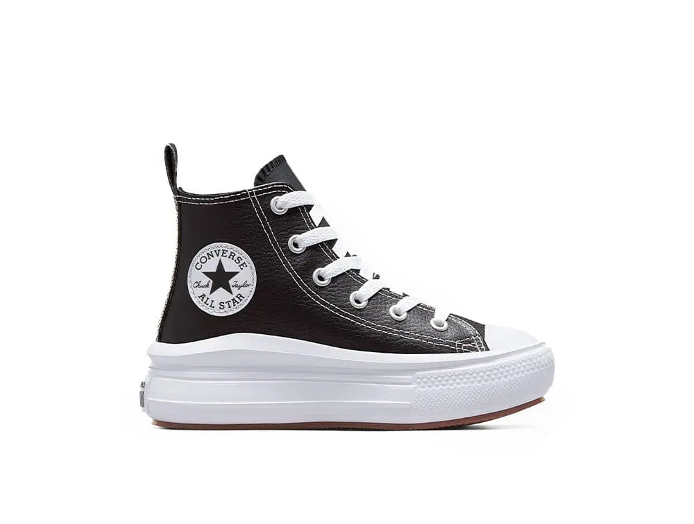 Zapatillas Converse Chuck Taylor Move Plataforma Niños Negro