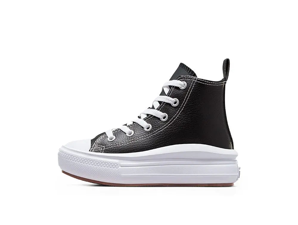 Zapatillas Converse Chuck Taylor Move Plataforma Niños Negro