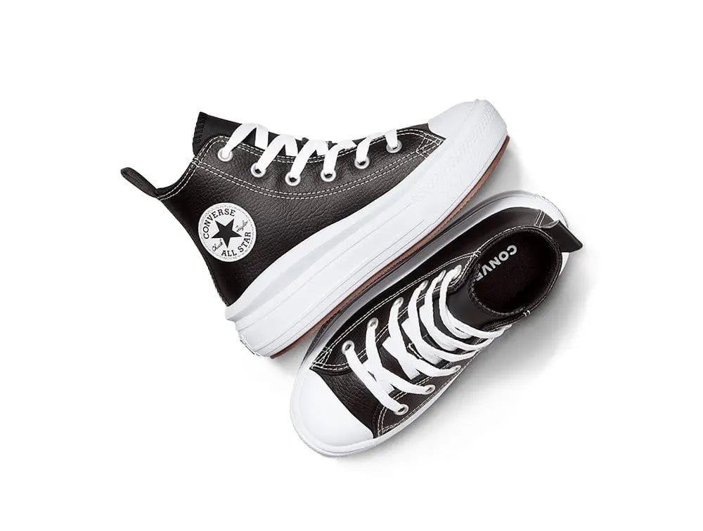 Zapatillas Converse Chuck Taylor Move Plataforma Niños Negro