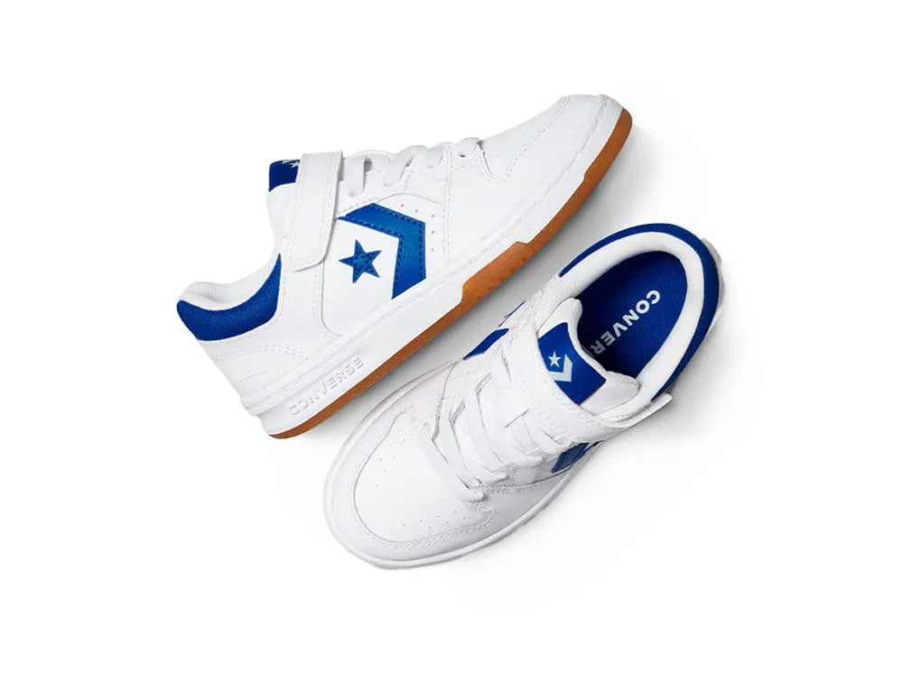 Zapatillas Converse Cl98 Lth Niños Blanco