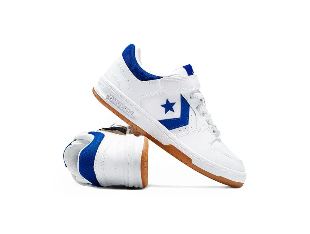 Zapatillas Converse Cl98 Lth Niños Blanco