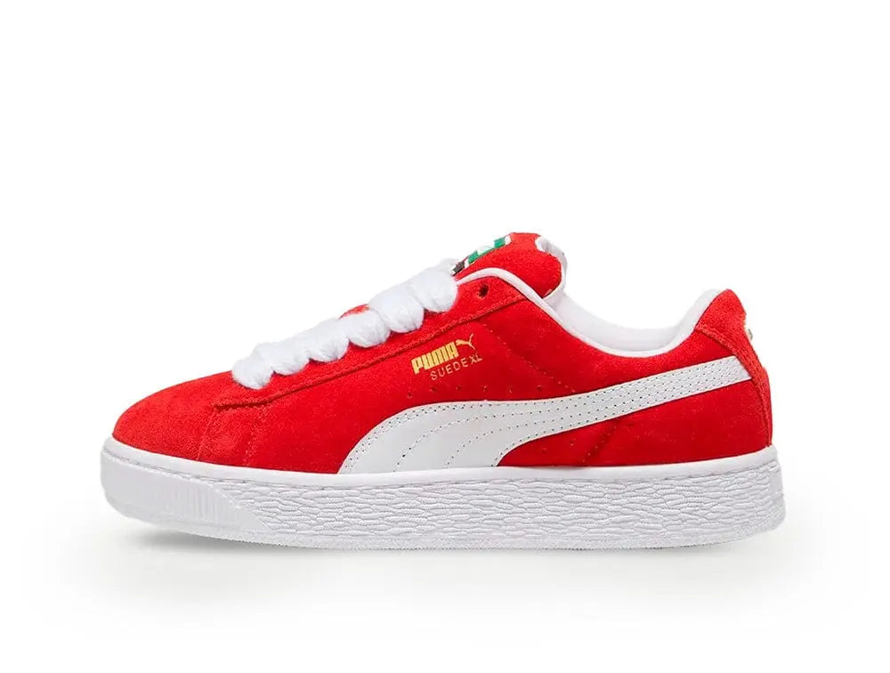Zapatillas Puma Suede Xl Niños Rojo