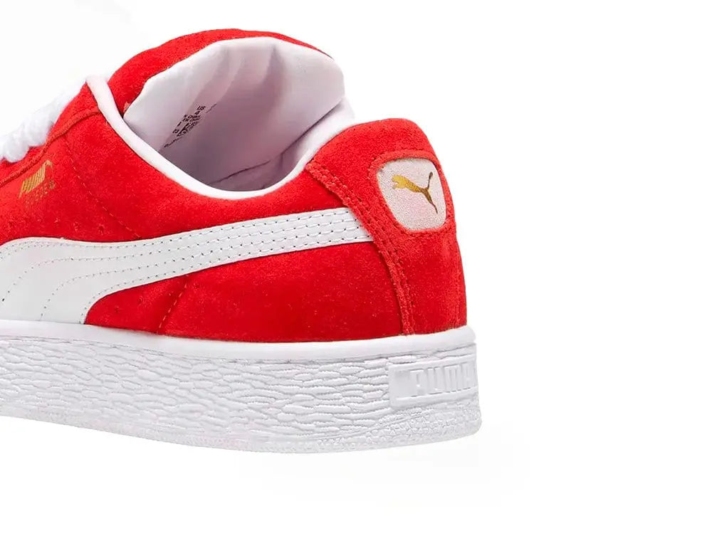 Zapatillas Puma Suede Xl Niños Rojo
